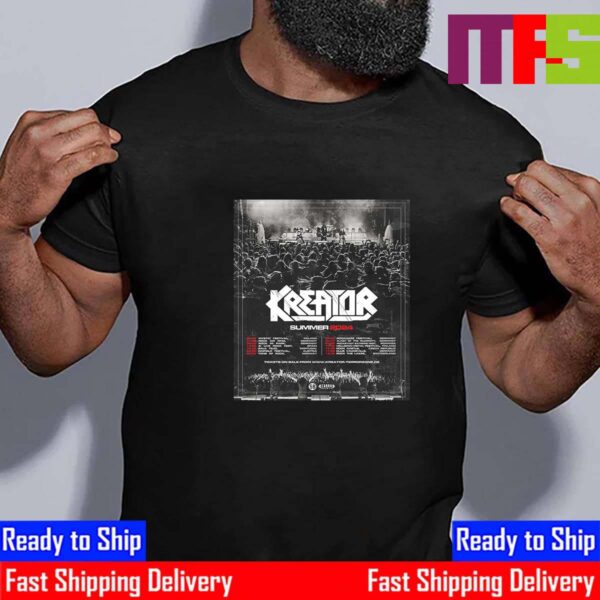 Kreator Run Of 2024 Summer Shows Begins Today At Mystic Festival Essential T-Shirt