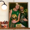 Jayson Tatum Is The 6th Player Since 1980 Win Title And Lead Team In Total PTS REB And AST Wall Art Decor Poster Canvas