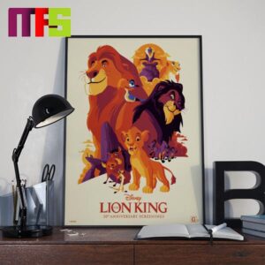 Lion King Return On July 12th 2024 Dismey Celebrate The 30th Anniversary Home Decor Poster Canvas