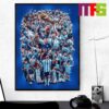 Lionel Messi Happy Birthday To The Goat Home Decor Poster Canvas