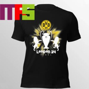 London 2024 UEFA Champions League Winners Final Borussia Dortmund Essential T-shirt