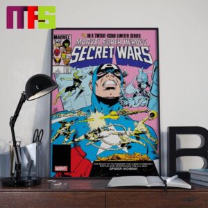 Marvel Super Heros Secret Wars Marvel Comic On July 3rd 2024 Chapter 7 Facsimile Edition Home Decor Poster Canvas