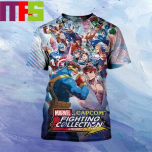 Marvel Vs Capcom Fighting Collection Arcade Classics 2024 All Over Print Shirt