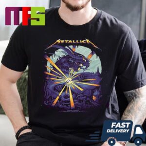 Metallica At Austria M72 World Tour June 1st 2024 In Vienna Racino Rocks At Racino Ebreichsdorf T-Shirt