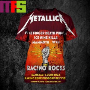 Metallica At Vienna Austria M72 World Tour June 1st 2024 All Over Print Shirt