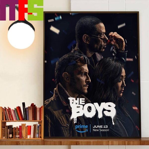 Mothers Milk The Female And Frenchie In The Boys Season 4 June 13th 2024 Decor Wall Art Poster Canvas