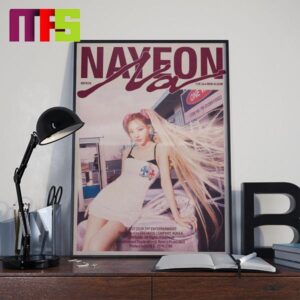 Nayeon New Mini Album NA Release August 14th 2024 Home Decor Poster Canvas