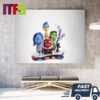 Inside Out 2 On June 14th 2024 Make Room For New Emotions Home Decor Poster Canvas