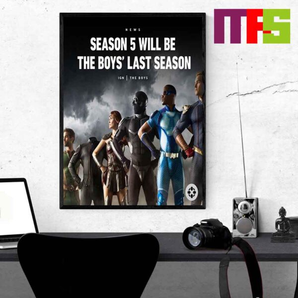 News The Boys Season 5 Last Season Eric Kripke Has Announced Home Decor Poster Canvas