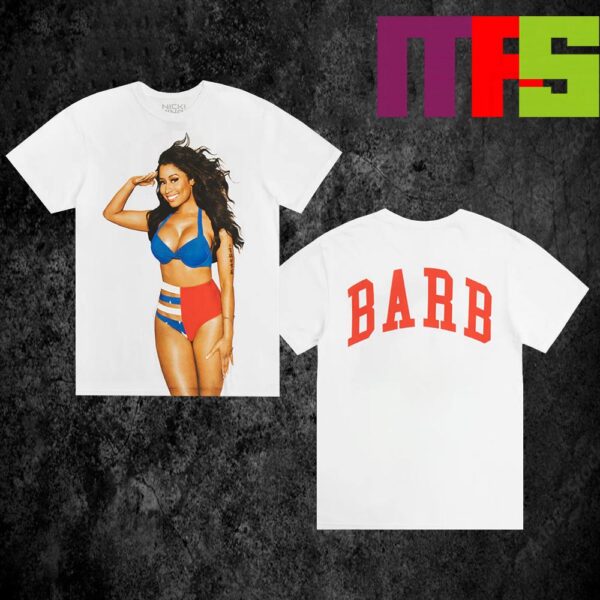 Nicki Minaj Pink Friday 2 Barb Photo Summer Collection Two Sided T-Shirt