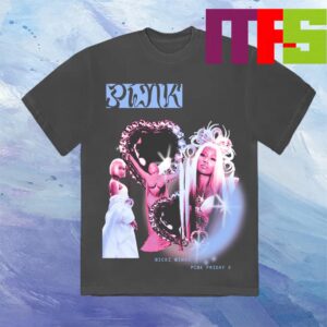 Nicki Minaj Pink Friday 2 Cotton Candy Collage Essential T-Shirt