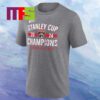 Florida Panthers 2024 Stanley Cup Champions Tri Blend Ringer Essential T-Shirt