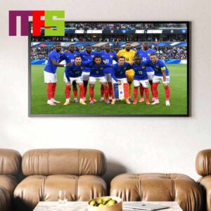 Official France Team UEFA Euro 2024 Germany Home Decor Poster Canvas