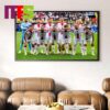 Official France Team UEFA Euro 2024 Germany Home Decor Poster Canvas