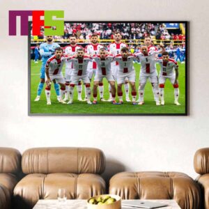 Official Georgia Team UEFA Euro 2024 Germany Home Decor Poster Canvas