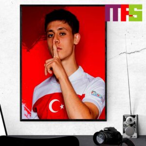 Official Poster Arda Guler 2024 UEFA Euro Germany Home Decor Poster Canvas Official Poster Arda Guler 2024 UEFA Euro Germany Home Decor Poster Canvas