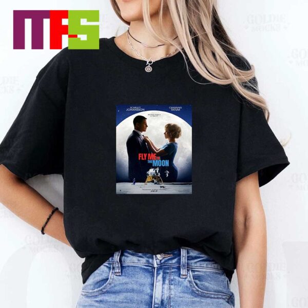 Official Poster Fly Me To The Moon On July 12th 2024 Essential T-Shirt
