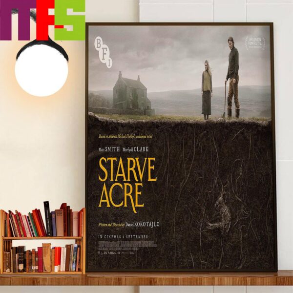 Official Poster Starve Acre With Starring Matt Smith And Morfydd Clark Decor Wall Art Poster Canvas