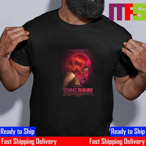 Official Poster Strange Darling Love Hurts Essential T-Shirt