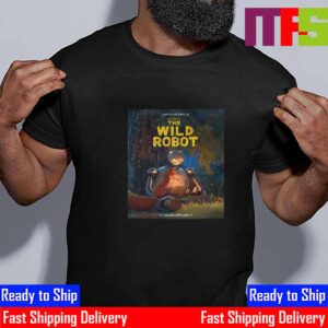 Official Poster The Wild Robot September 27th 2024 Essential T-Shirt