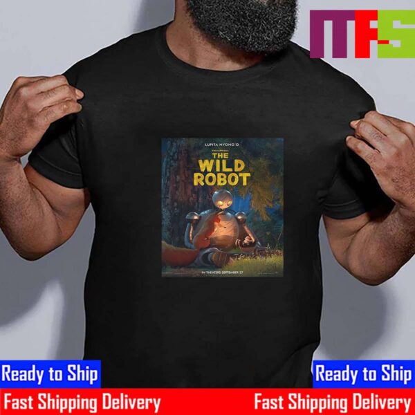 Official Poster The Wild Robot September 27th 2024 Essential T-Shirt