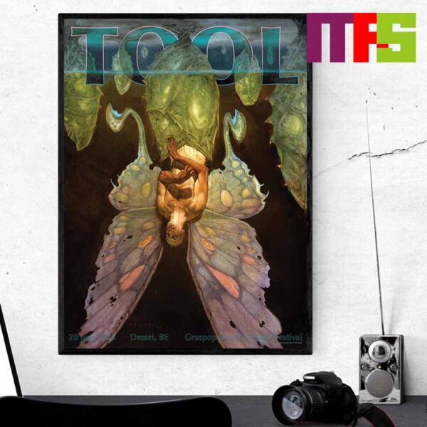 Official Tool Effing Tool At The South Stage On June 20th 2024 Home Decor Poster Canvas