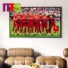 Official Spain Team UEFA Euro 2024 Germany Home Decor Poster Canvas