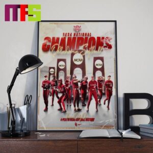 Oklahoma Softball There Only One Four Peat In Softball History 2024 National Champion Home Decor Poster Canvas Oklahoma Softball There Only One Four Peat In Softball History 2024 National Champion Home Decor Poster Canvas