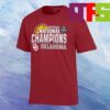 Oklahoma Sooners Four Peat NCAA Softball Women College World Series Champions Essential T-Shirt