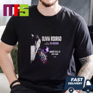 Olivia Rodrigo Guts World Tour 2024 The Breeders With Special Guest Classic T-Shirt