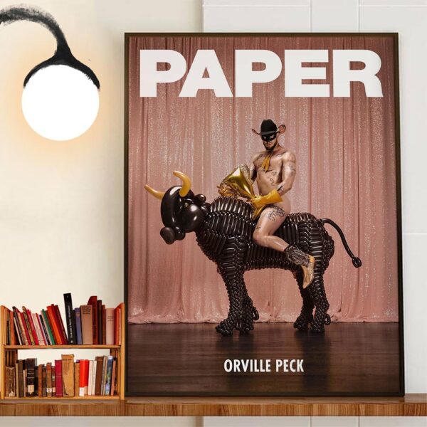 Orville Peck Graces The Cover Of Paper Magazine Wall Art Decor Poster Canvas