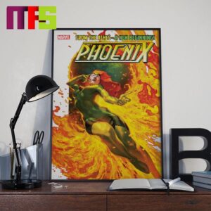 Phoenix Marvel Comic On July 17th 2024 Chapter 1 Life Fire Power Possibility Phoenix Home Decor Poster Canvas