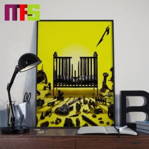 Poster Metallica Album 72 Seasons And M72 World Tour 2024 Home Decor Poster Canvas