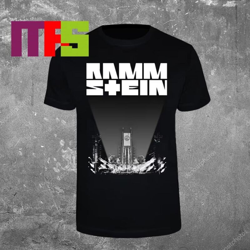 Rammstein Tour 2024 Buhne Screen Print Graphics Essential TShirt Masteez