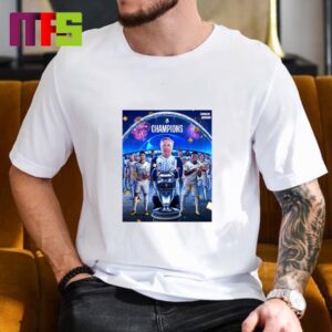 Real Madrid Triumph In The UEFA Champions League Final 2024 Essential T-Shirt