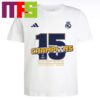 Real Madrid Win 15th Champions League 2024 At London Defy Borussia Dortmund Essential T Shirt