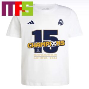 Real Madrid Win 15th European Cup The 2024 Champions League Essential T-Shirt