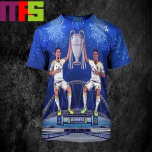 Real Madrid beat Borussia Dortmund To Winner Champions League 2024 All Over Print Shirt