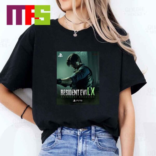 Resident Evil 9 PS5 Feature Leon And Jill Protagonists Playstation Essential T-Shirt