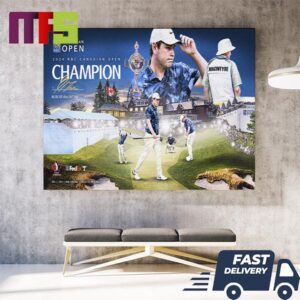 Robert MacIntyre Scottish Golf Ace Wins First PGA Tour With Stunning Victory At Canadian Open Home Decor Poster Canvas Robert MacIntyre Scottish Golf Ace Wins First PGA Tour With Stunning Victory At Canadian Open Home Decor Poster Canvas
