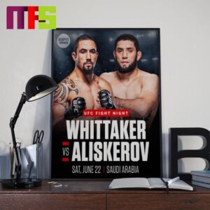 Robert Whittaker vs Ikram Aliskerov UFC 303 In Las Vegas On June 22th 2024 Home Decor Poster Canvas Robert Whittaker vs Ikram Aliskerov UFC 303 In Las Vegas On June 22th 2024 Home Decor Poster Canvas