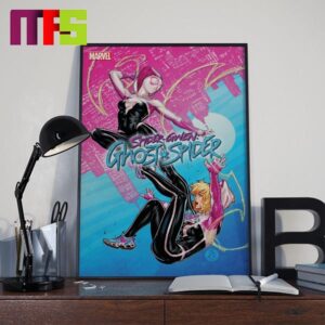 Spider Gwen The Ghost Spider Marvel Comic On July 31st 2024 Chapter 3 Gwen vs Gwen Home Decor Poster Canvas