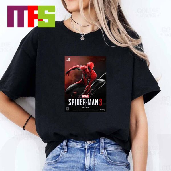 Spider Man 3 PS5 Exclusive New Leaks Surfaced Showcasing An Early Build Of Spider Man 3 Essential T-Shirt