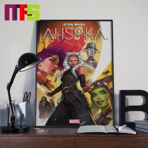 Star Wars Ahsoka Marvel Comic On July 10th 2024 Chapter 1 The Empire Ahsoka Tano Home Decor Poster Canvas