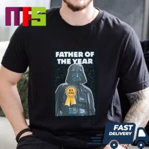 Star Wars Darth Vader Father Of The Year 1 Dad Essential T-Shirt