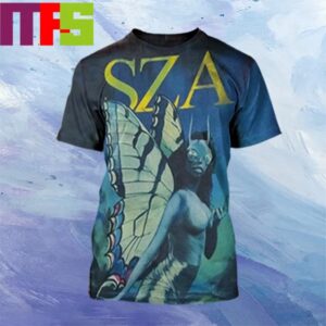 Sza Tour 2024 Sos Tour New Merch All Over Print Shirt