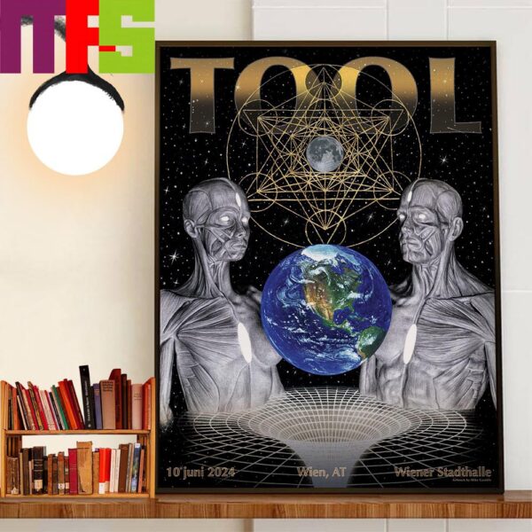 TOOL Effing TOOL Vienna Tonight At The Wiener Stadthalle Wien Austria June 10th 2024 Decor Wall Art Poster Canvas