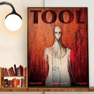 TOOL effing TOOL A Limited Merch Poster At Copenhell Copenhagen DK June 22th 2024 Wall Art Decor Poster Canvas