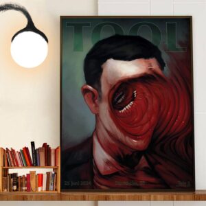 TOOL effing TOOL Tonight At Tele 2 Arena Stockholm SE June 25th 2024 Decor Wall Art Poster Canvas