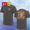 Tennessee Volunteers 2024 NCAA Mens Baseball College World Series Champions Schedule Two Sided T-Shirt